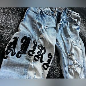 Amiri 34 36 pants worn once.